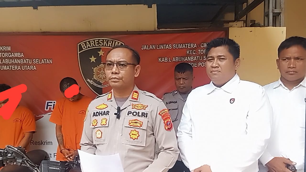 Dalam Sepekan Polsek Torgamba Ungkap Dua Kasus Curanmor, Dua Pelaku Ditangkap, Dua Lagi Buron