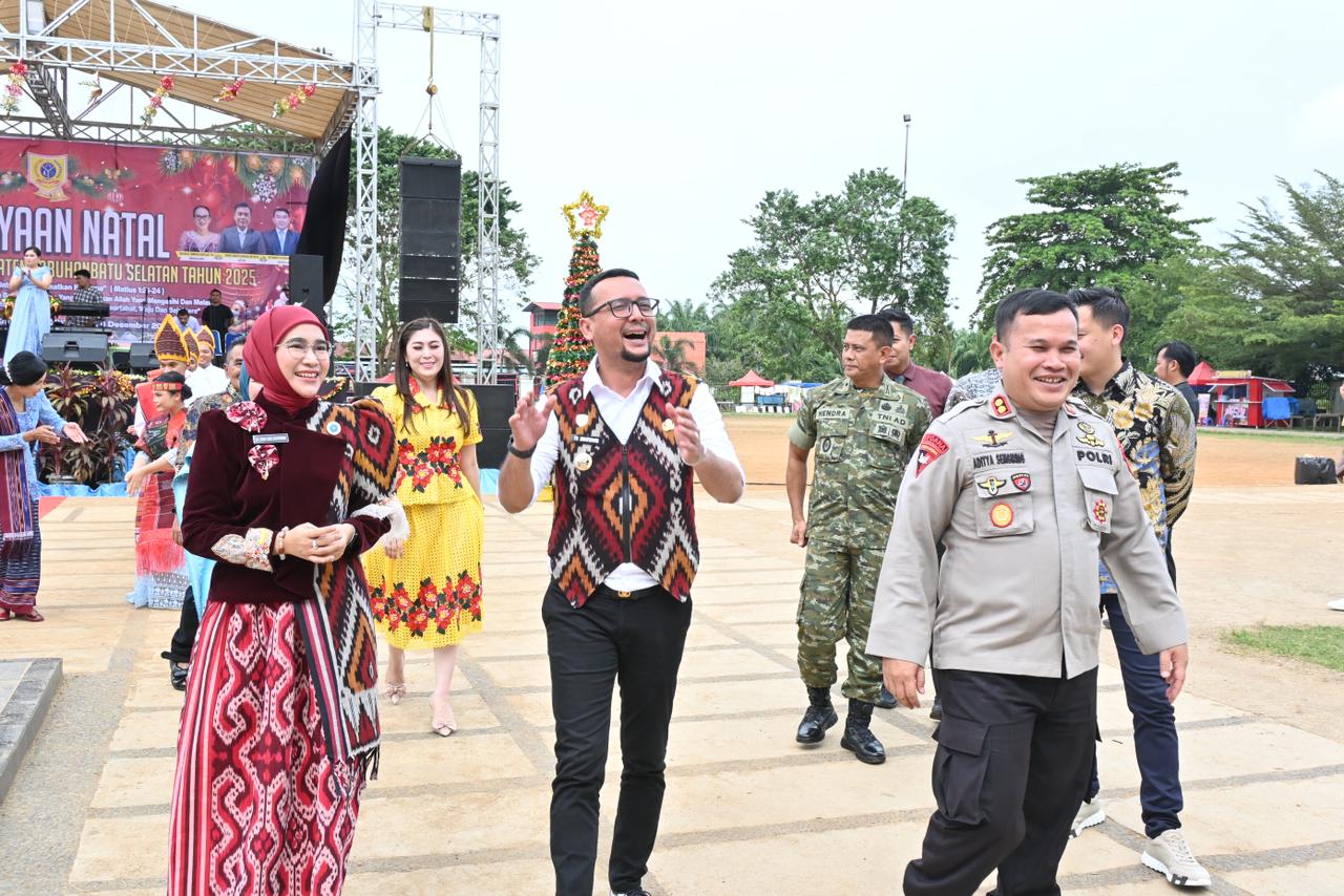 Kapolres Labusel Hadiri Perayaan Natal Pemkab 2025, Wujud Penguatan Kerukunan dan Pelayanan untuk Masyarakat